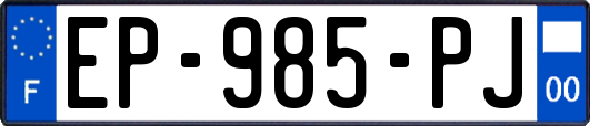 EP-985-PJ
