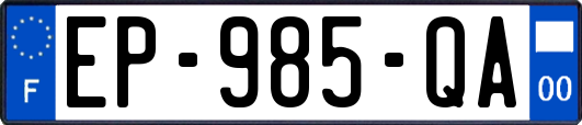 EP-985-QA