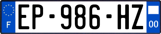 EP-986-HZ