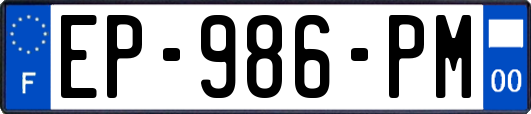 EP-986-PM