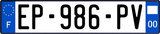 EP-986-PV