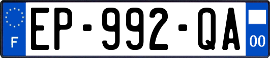 EP-992-QA