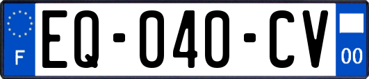 EQ-040-CV