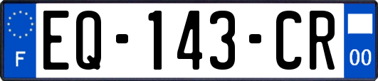 EQ-143-CR