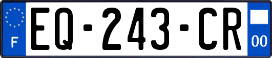 EQ-243-CR