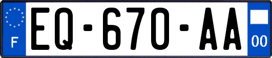 EQ-670-AA