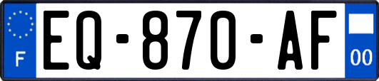 EQ-870-AF