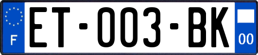 ET-003-BK