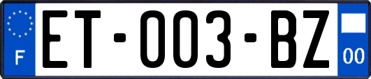 ET-003-BZ