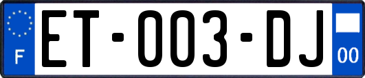 ET-003-DJ