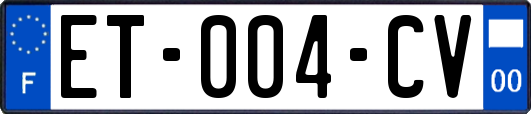 ET-004-CV