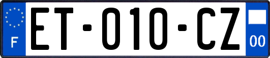 ET-010-CZ