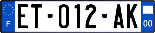 ET-012-AK