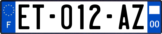 ET-012-AZ