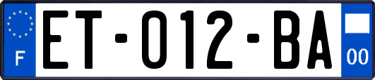 ET-012-BA