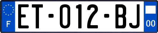 ET-012-BJ