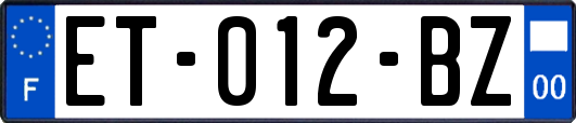 ET-012-BZ