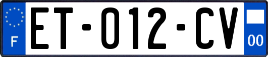 ET-012-CV