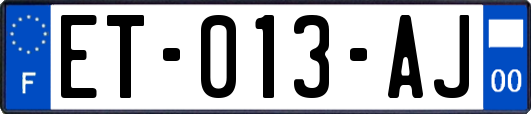 ET-013-AJ