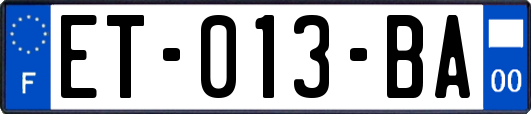 ET-013-BA