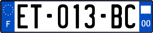 ET-013-BC
