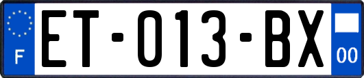 ET-013-BX