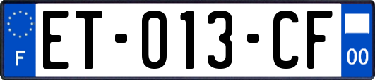 ET-013-CF