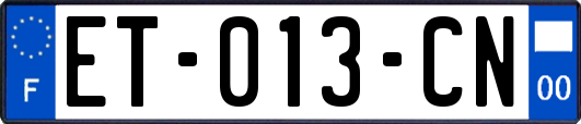 ET-013-CN