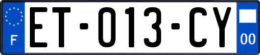 ET-013-CY