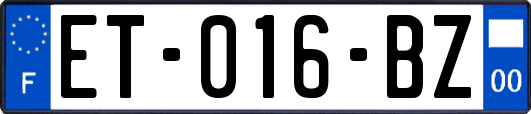 ET-016-BZ