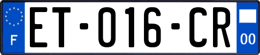 ET-016-CR