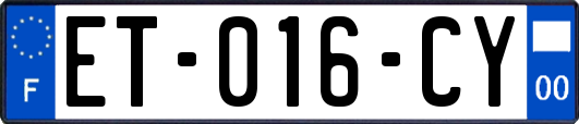ET-016-CY