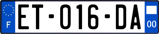 ET-016-DA