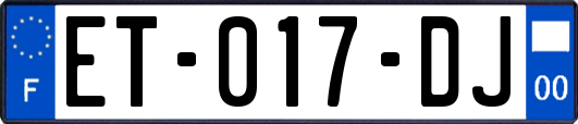 ET-017-DJ