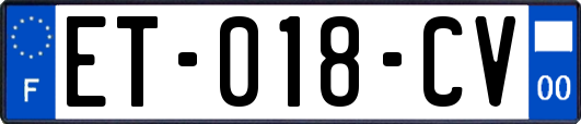 ET-018-CV