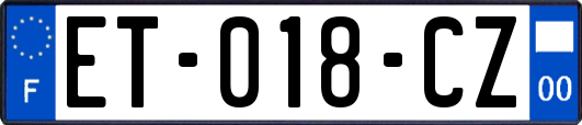 ET-018-CZ