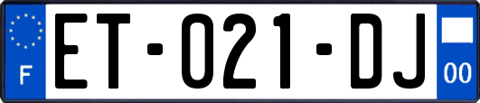 ET-021-DJ