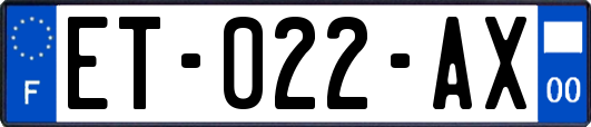 ET-022-AX