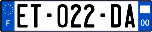 ET-022-DA