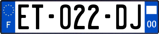 ET-022-DJ