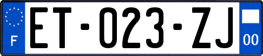 ET-023-ZJ