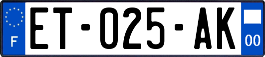 ET-025-AK