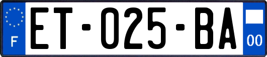 ET-025-BA