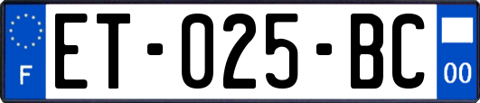 ET-025-BC