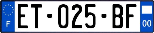 ET-025-BF