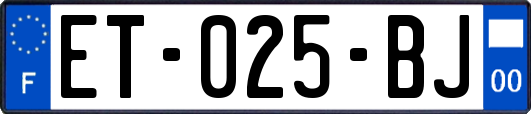 ET-025-BJ