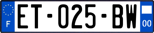 ET-025-BW