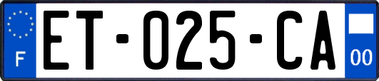 ET-025-CA