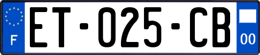 ET-025-CB