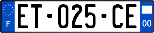 ET-025-CE